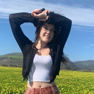 SOLDcropped cardigan